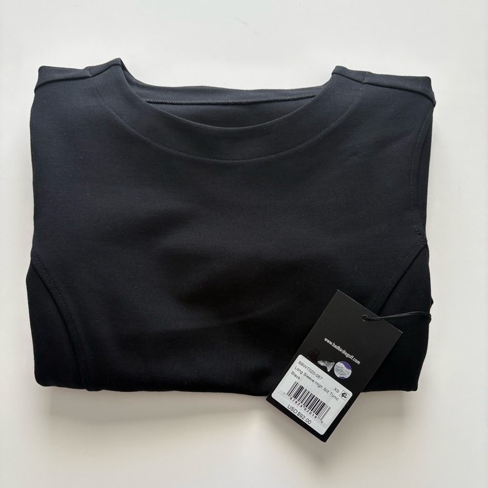 Women’s Bad Birdie Golf Long Sleeve High Slit Tunic Dress XS NWT MSRP $92